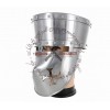 Crusader 16G Pot Helmet with Templar Face Guard